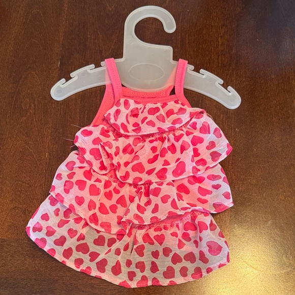 Other - Dog Pink Heart Ruffle Tank Dress